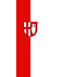 Flag: Straßberg |  portrait flag | 6m² | 64sqft | 400x150cm | 13x5ft 
