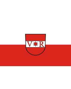 Flag: Weilen unter den Rinnen | landscape flag | 1.35m² | 14.5sqft | 90x150cm | 3x5ft