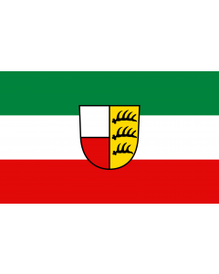 Flag: Winterlingen |  landscape flag | 1.35m² | 14.5sqft | 90x150cm | 3x5ft 
