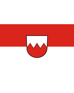 Flag: Zimmern unter der Burg | landscape flag | 1.35m² | 14.5sqft | 90x150cm | 3x5ft