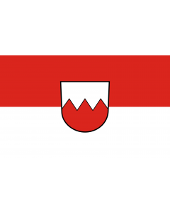 Flag: Zimmern unter der Burg |  landscape flag | 1.35m² | 14.5sqft | 90x150cm | 3x5ft 