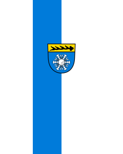 Flag: Albstadt | portrait flag | 6m² | 64sqft | 400x150cm | 13x5ft