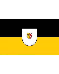 Flag: Alb-Donau-Kreis (Kreis) |  landscape flag | 1.35m² | 14.5sqft | 90x150cm | 3x5ft 