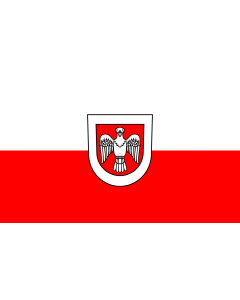 Flag: Ballendorf |  landscape flag | 1.35m² | 14.5sqft | 90x150cm | 3x5ft 