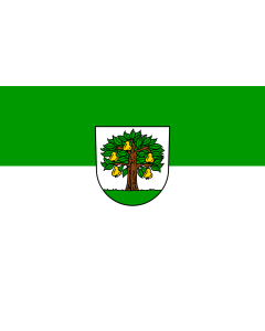 Flag: Beimerstetten |  landscape flag | 1.35m² | 14.5sqft | 90x150cm | 3x5ft 