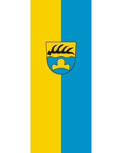 Bandiera: Berghülen | bandiera ritratto | 3,5&nbsp;m² | 300&nbsp;×&nbsp;120&nbsp;cm 
