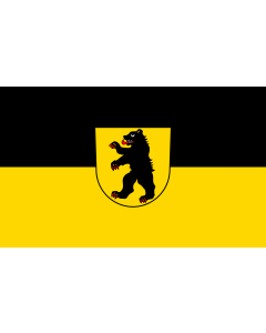 Flag: Bernstadt |  landscape flag | 1.35m² | 14.5sqft | 90x150cm | 3x5ft 