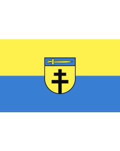 Flag: Dornstadt |  landscape flag | 1.35m² | 14.5sqft | 90x150cm | 3x5ft 