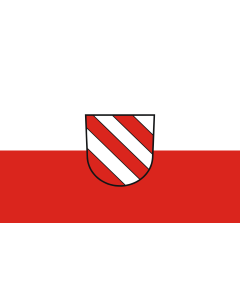 Flag: Ehingen (Donau) | landscape flag | 1.35m² | 14.5sqft | 90x150cm | 3x5ft