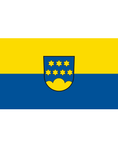 Flag: Emeringen |  landscape flag | 1.35m² | 14.5sqft | 90x150cm | 3x5ft 