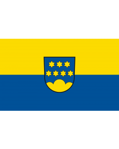 Flag: Emeringen |  landscape flag | 1.35m² | 14.5sqft | 90x150cm | 3x5ft 