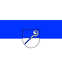 Flag: Hüttisheim |  landscape flag | 1.35m² | 14.5sqft | 90x150cm | 3x5ft 