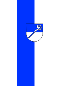 Bandiera: Hüttisheim | bandiera ritratto | 3,5&nbsp;m² | 300&nbsp;×&nbsp;120&nbsp;cm 