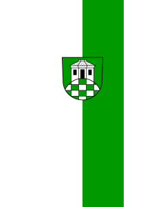 Flag: Merklingen | portrait flag | 3.5m² | 38sqft | 300x120cm | 10x4ft