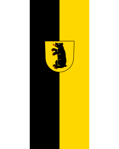 Flag: Nellingen | portrait flag | 3.5m² | 38sqft | 300x120cm | 10x4ft