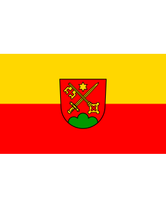 Flag: Obermarchtal |  landscape flag | 1.35m² | 14.5sqft | 90x150cm | 3x5ft 