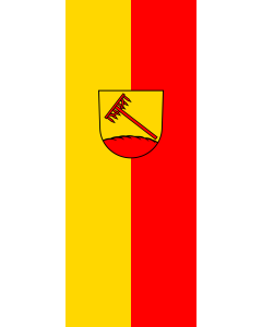 Flag: Rottenacker |  portrait flag | 3.5m² | 38sqft | 300x120cm | 10x4ft 