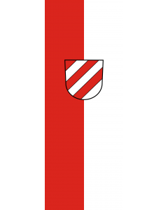 Flag: Schelklingen |  portrait flag | 6m² | 64sqft | 400x150cm | 13x5ft 