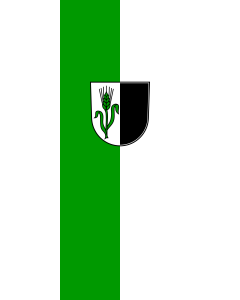 Flag: Setzingen | portrait flag | 3.5m² | 38sqft | 300x120cm | 10x4ft