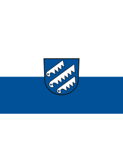 Flag: Untermarchtal | landscape flag | 1.35m² | 14.5sqft | 90x150cm | 3x5ft