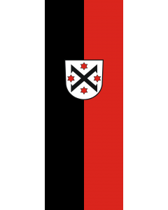 Flag: Westerheim |  portrait flag | 6m² | 64sqft | 400x150cm | 13x5ft 