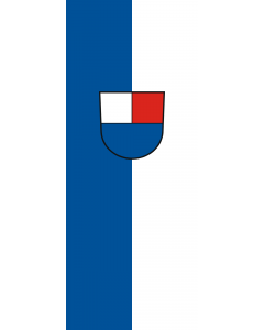 Vertical Hanging Swivel Crossbar Banner Flag: Westerstetten |  portrait flag | 3.5m² | 38sqft | 300x120cm | 10x4ft 