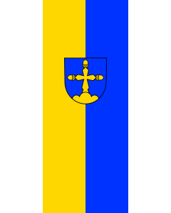 Bandiera: Balzheim | bandiera ritratto | 3,5&nbsp;m² | 300&nbsp;×&nbsp;120&nbsp;cm 