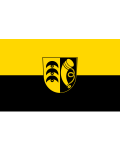 Flag: Blaustein |  landscape flag | 1.35m² | 14.5sqft | 90x150cm | 3x5ft 