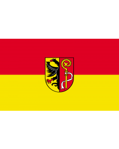 Flag: Biberach (Kreis) |  landscape flag | 1.35m² | 14.5sqft | 90x150cm | 3x5ft 
