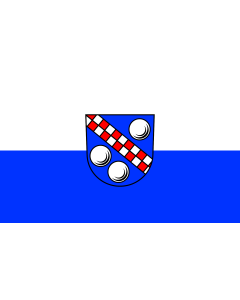 Flag: Achstetten |  landscape flag | 1.35m² | 14.5sqft | 90x150cm | 3x5ft 