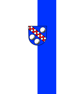 Bandiera: Achstetten | bandiera ritratto | 3,5&nbsp;m² | 300&nbsp;×&nbsp;120&nbsp;cm 