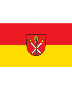 Flag: Alleshausen |  landscape flag | 1.35m² | 14.5sqft | 90x150cm | 3x5ft 