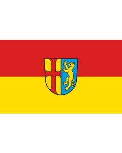 Flag: Attenweiler |  landscape flag | 1.35m² | 14.5sqft | 90x150cm | 3x5ft 