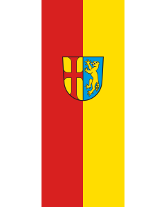 Flag: Attenweiler |  portrait flag | 3.5m² | 38sqft | 300x120cm | 10x4ft 