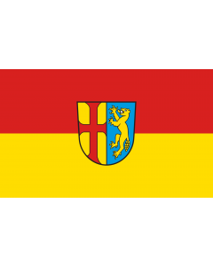 Flag: Attenweiler |  landscape flag | 1.35m² | 14.5sqft | 90x150cm | 3x5ft 