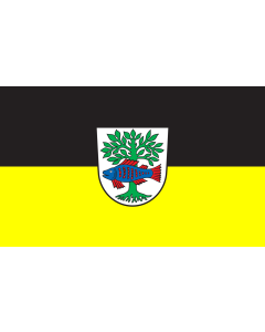 Flag: Bad Buchau |  landscape flag | 1.35m² | 14.5sqft | 90x150cm | 3x5ft 