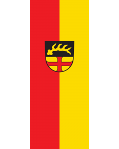 Vertical Hanging Swivel Crossbar Banner Flag: Betzenweiler |  portrait flag | 3.5m² | 38sqft | 300x120cm | 10x4ft 
