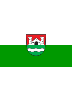 Flag: Burgrieden |  landscape flag | 1.35m² | 14.5sqft | 90x150cm | 3x5ft 