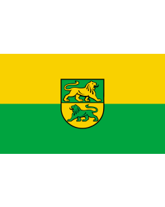 Flag: Dürmentingen |  landscape flag | 1.35m² | 14.5sqft | 90x150cm | 3x5ft 
