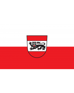 Flag: Eberhardzell |  landscape flag | 1.35m² | 14.5sqft | 90x150cm | 3x5ft 