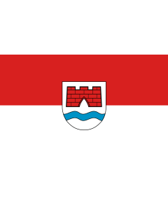 Flag: Ertingen | landscape flag | 1.35m² | 14.5sqft | 90x150cm | 3x5ft