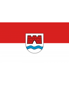 Flag: Ertingen |  landscape flag | 1.35m² | 14.5sqft | 90x150cm | 3x5ft 