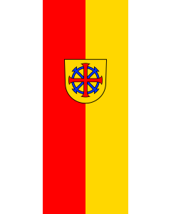 Flag: Kanzach | portrait flag | 3.5m² | 38sqft | 300x120cm | 10x4ft