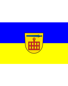 Flag: Mietingen |  landscape flag | 1.35m² | 14.5sqft | 90x150cm | 3x5ft 