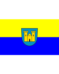 Flag: Moosburg |  landscape flag | 1.35m² | 14.5sqft | 90x150cm | 3x5ft 