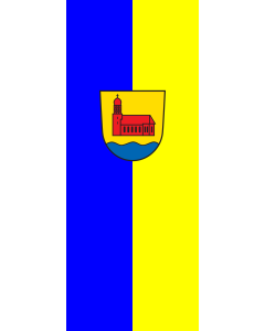 Bandiera: Seekirch | bandiera ritratto | 3,5&nbsp;m² | 300&nbsp;×&nbsp;120&nbsp;cm 