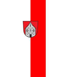 Bandiera: Steinhausen an der Rottum | bandiera ritratto | 3,5&nbsp;m² | 300&nbsp;×&nbsp;120&nbsp;cm 