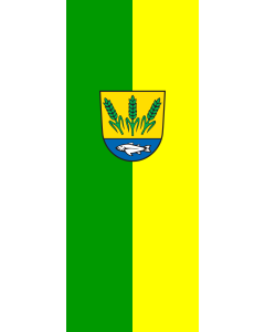 Flag: Tiefenbach | portrait flag | 3.5m² | 38sqft | 300x120cm | 10x4ft
