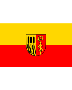Flag: Schemmerhofen |  landscape flag | 1.35m² | 14.5sqft | 90x150cm | 3x5ft 