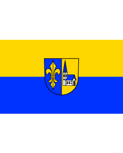Flag: Eriskirch |  landscape flag | 1.35m² | 14.5sqft | 90x150cm | 3x5ft 